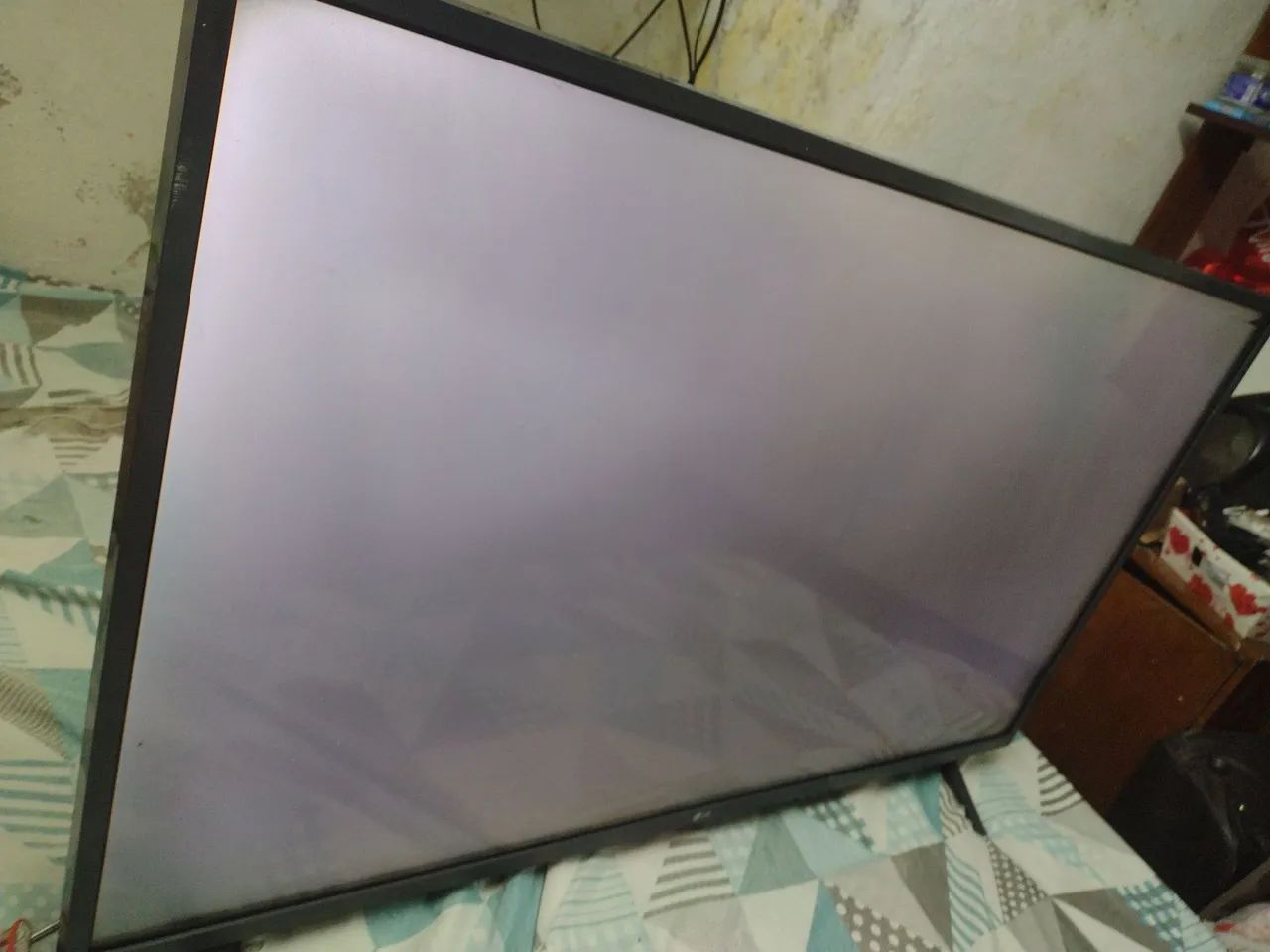 Tv LG 43 polegadas Smart c a tela branca 150 p arrumar ou aproveitar pecas. - Foto 4