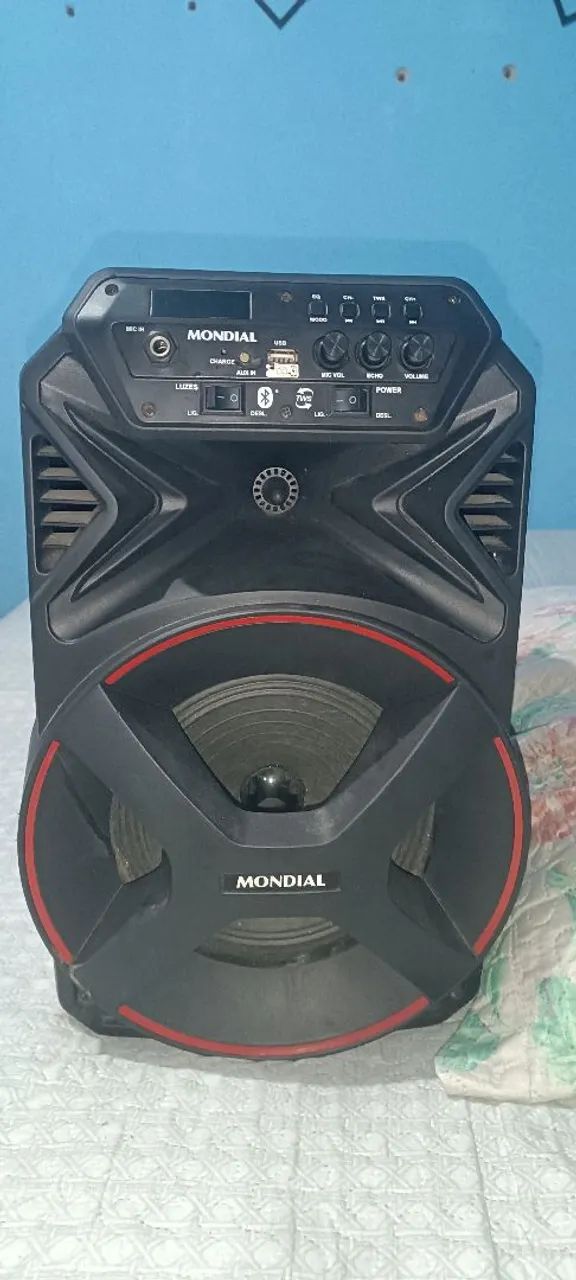 Caixa de som mondial bluetooth funcionando perfeitamente  - Foto 2