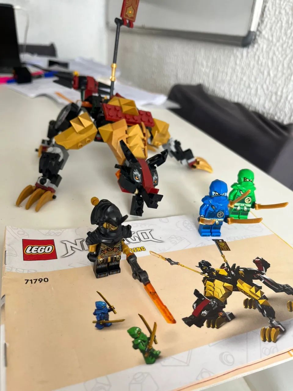 LEGO NINJAGO 71790 (lobo dourado) - Brinquedos e Jogos - Vila de
