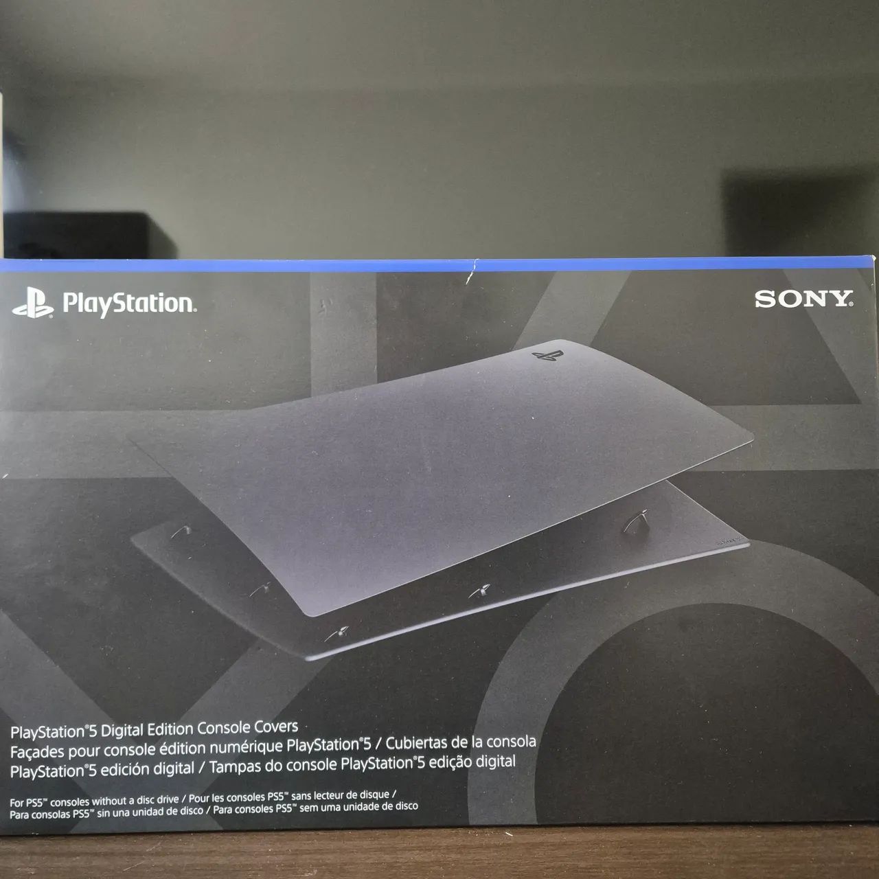 FACEPLATE PS5 DIGITAL - BLACK 