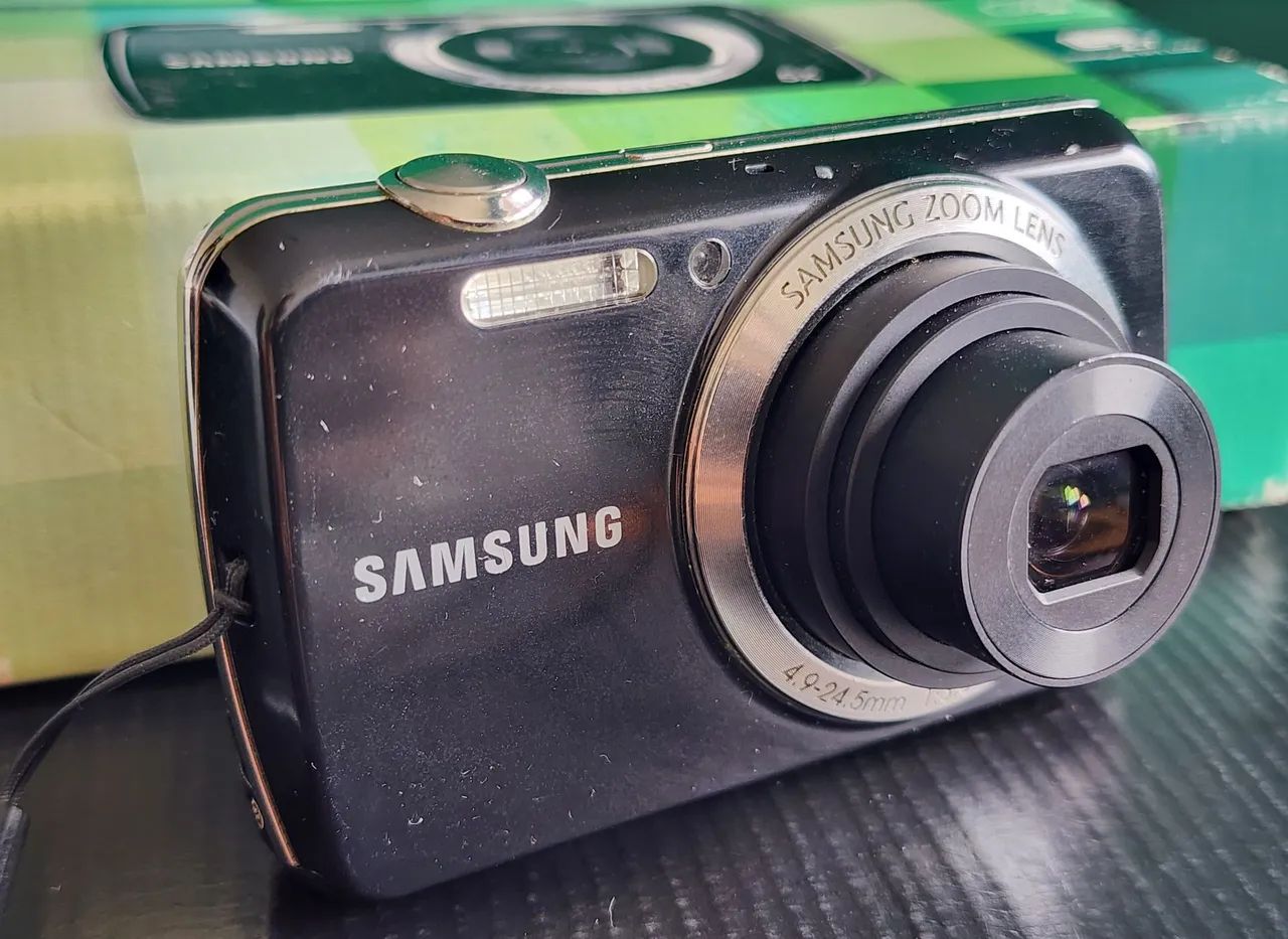 Câmera Samsung PL20 14.2MP Completa na Caixa - Foto 5