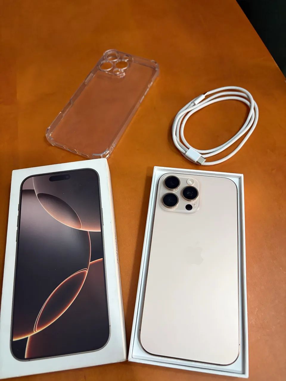 iPhone 16 Pro Max 256GB Único dono / CAIXA E CABO ORIGINAIS/ PARCELO EM 12x