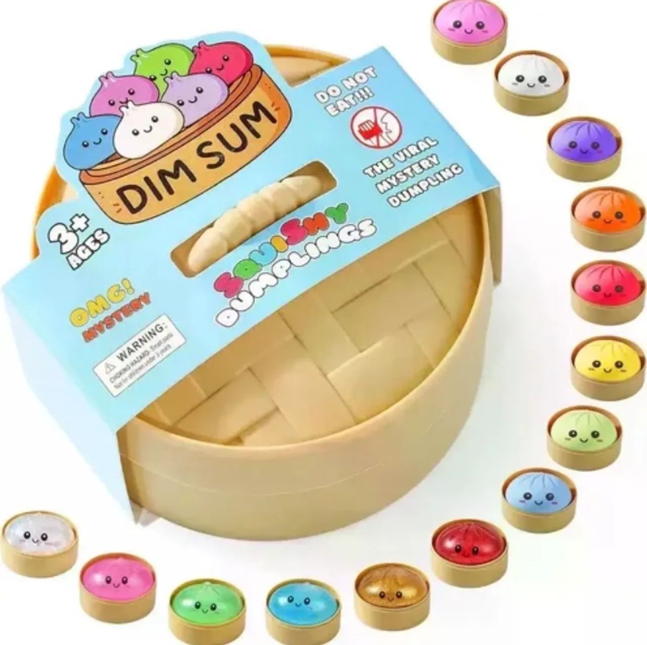 Squishy Dumpling Surpresa Bolinho anti stress - Foto 5