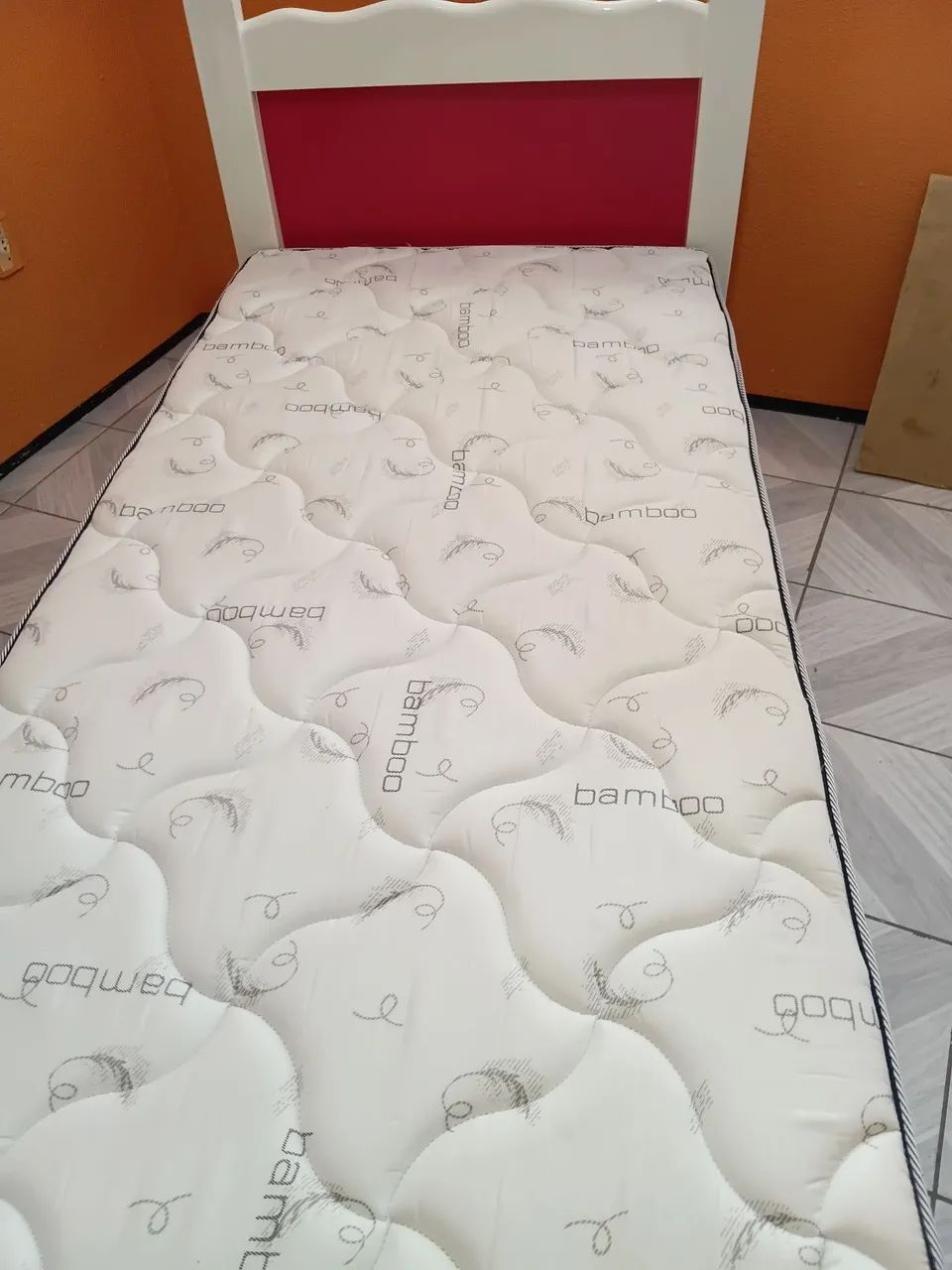 Cama solteiro e colchão  - Foto 2