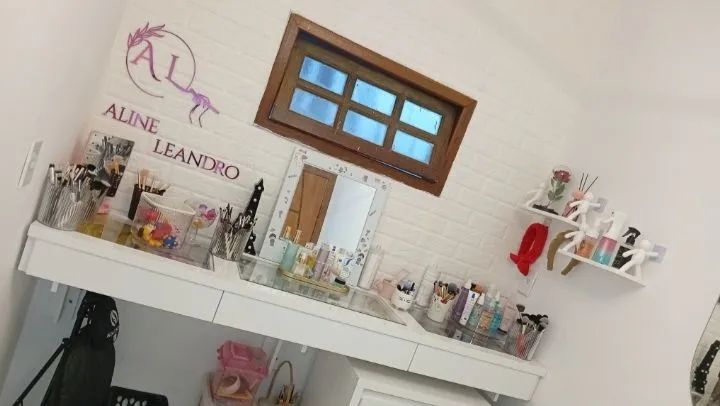 Bancada de maquiagem profissional 