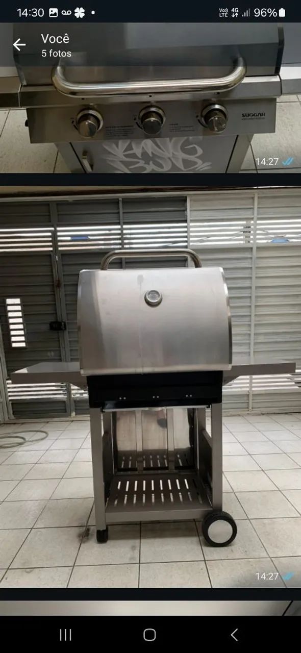 Churrasqueira a gás em inox - Foto 2