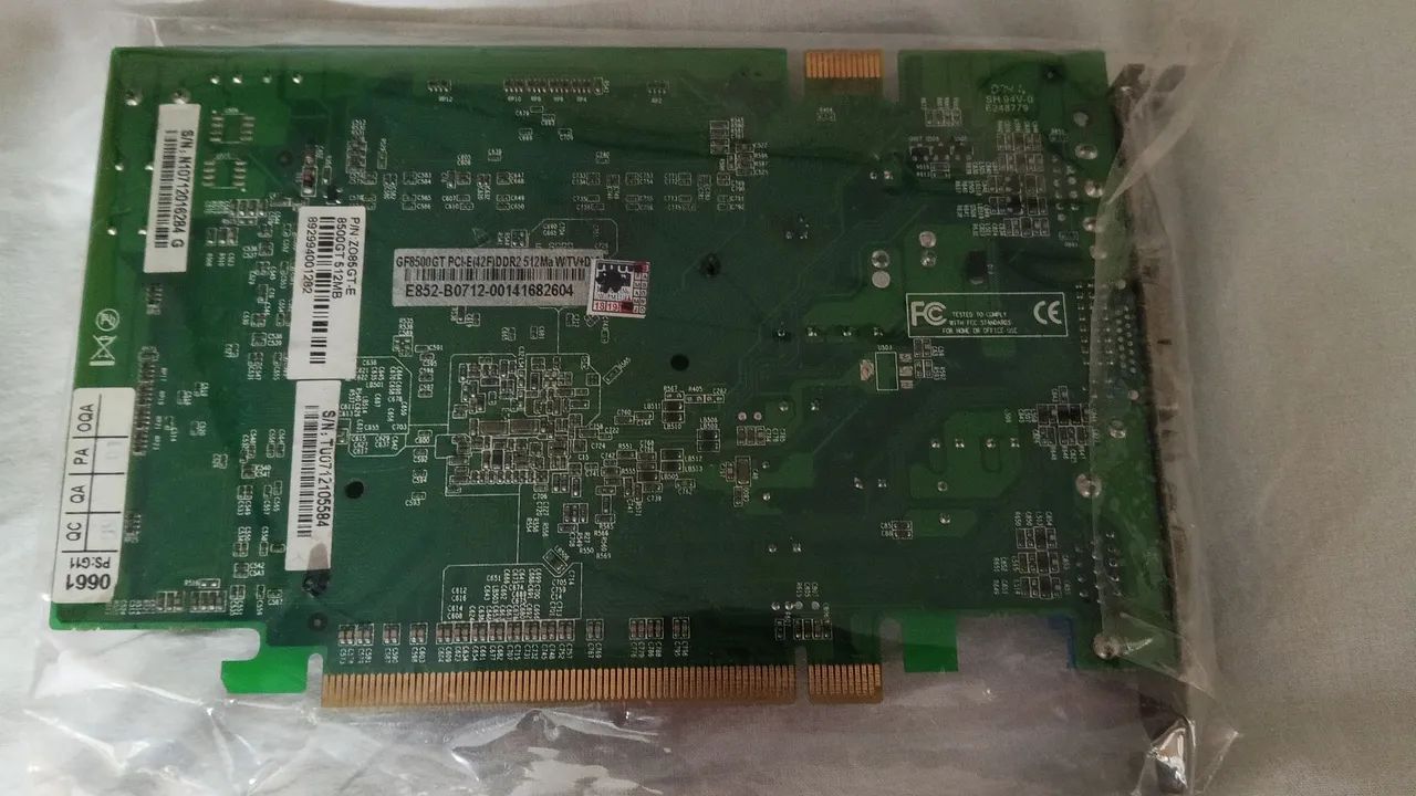 Placa de Vídeo Zigis Nvidia 8600Gt 512MB Ddr2 Funcionando Sem Defeitos e Detalhes ZN SP  - Foto 2