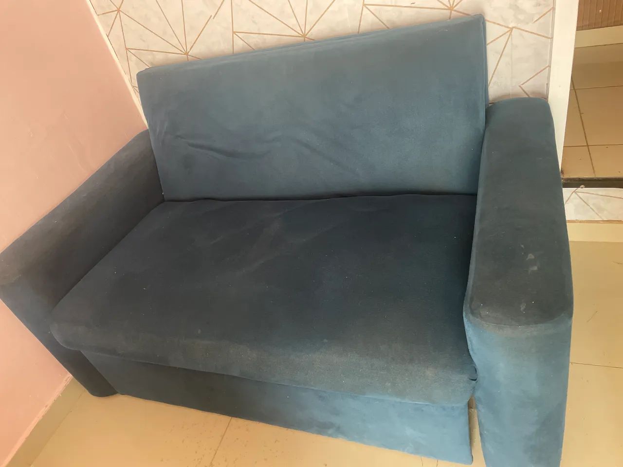 Sofá cama usado