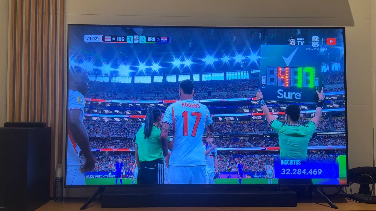 Tv Samsung 58 polegadas 4K - Foto 2