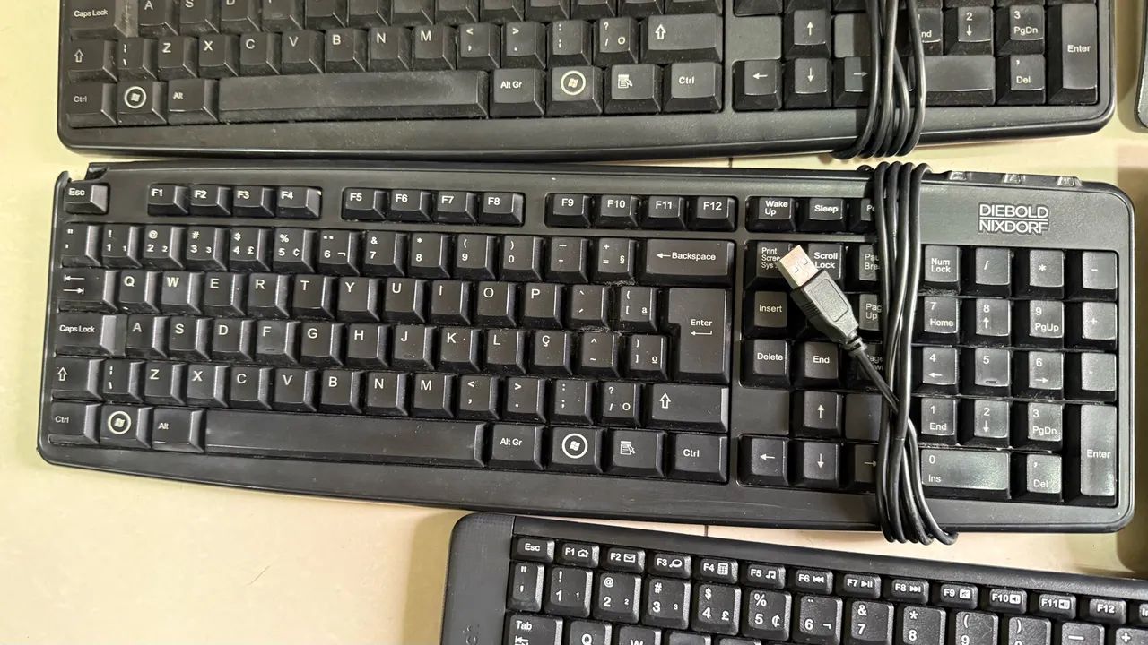 Teclado Mecânico USB Lenovo e Diebold - Foto 3