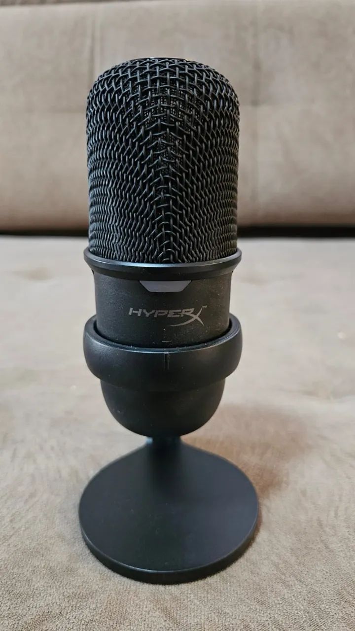 Microfone HyperX SoloCast USB Original - Excelente Estado
