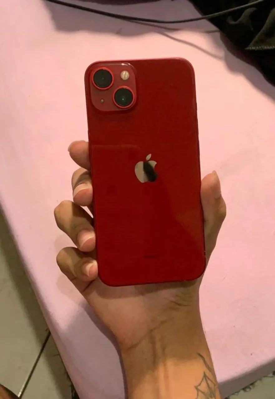 Iphone 13, 128gb, Product RED, Bateria 87% - Celulares e