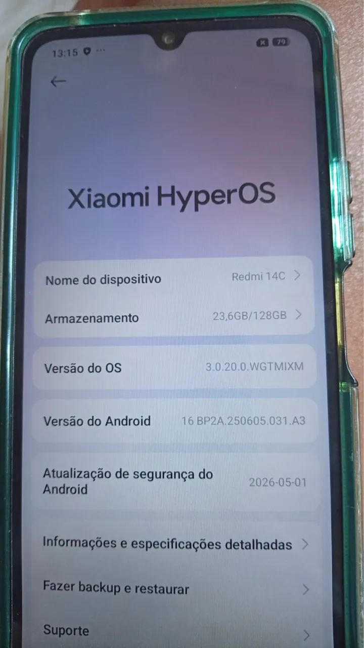Vendo celular xiaomi redmi 14 C  - Foto 3