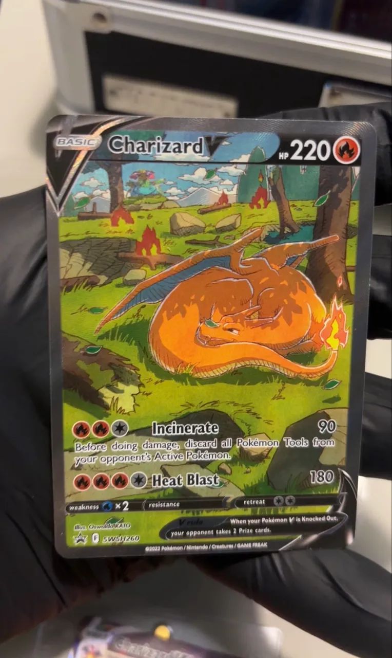 Trio Charizard box americana ? NM - Foto 4