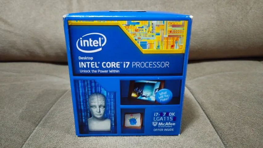 Processador Intel Core I7-3770K Cache de 8M, até 3,90 GHz.
