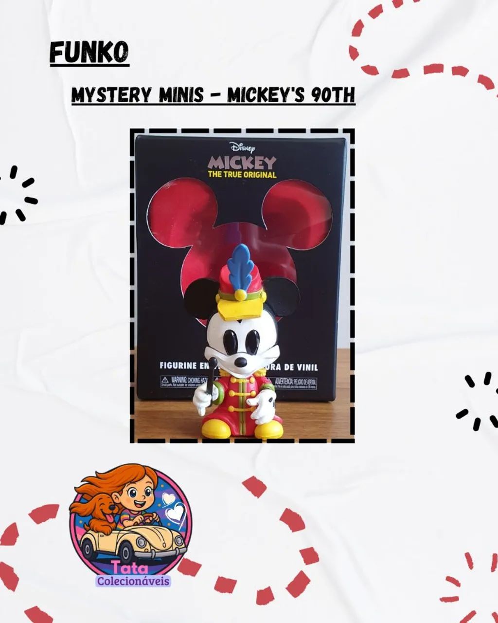 Funko! Mystery Minis Box - Mickey The True Original - 90th Years  - Foto 2