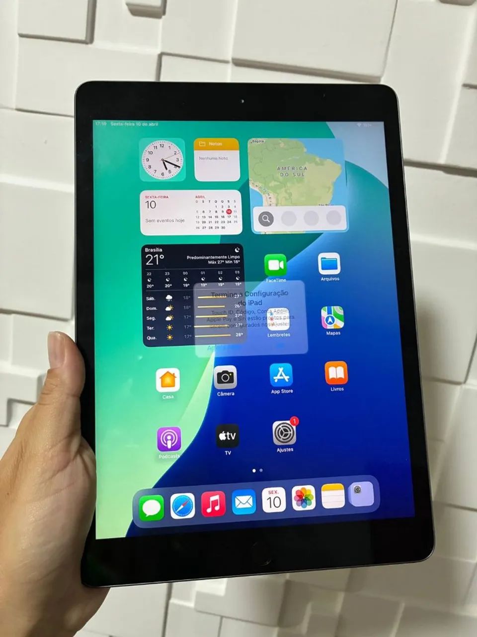 iPad 7 Geração 32GB Original Caixa e Manual
