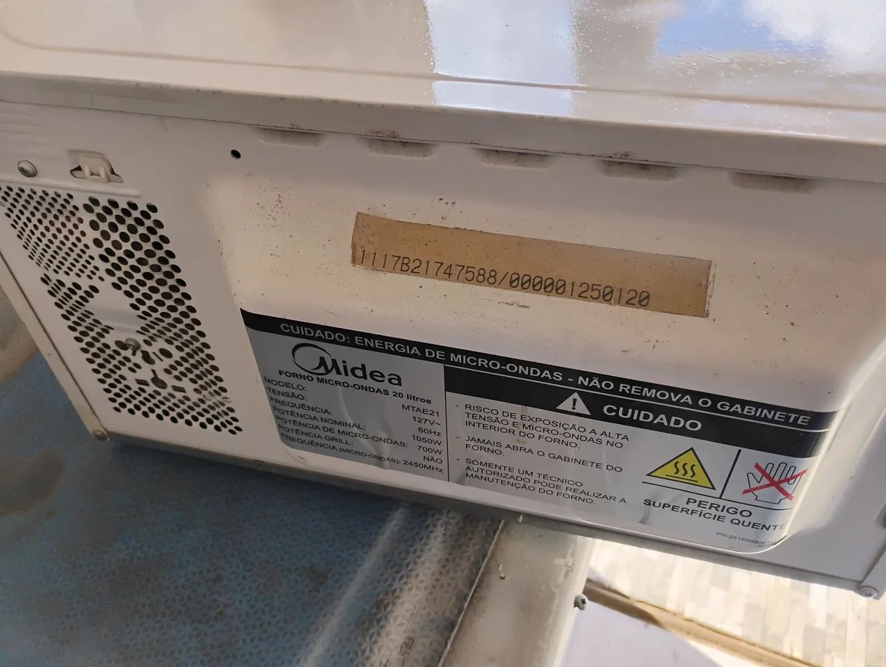 Microondas Midea espelhado funcionando perfeitamente  - Foto 3