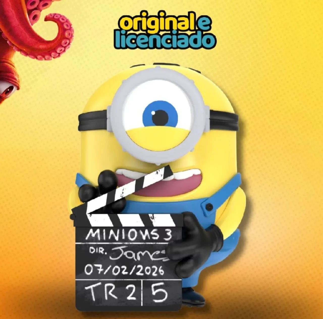 Balde minions 3 novo cinepolis 
