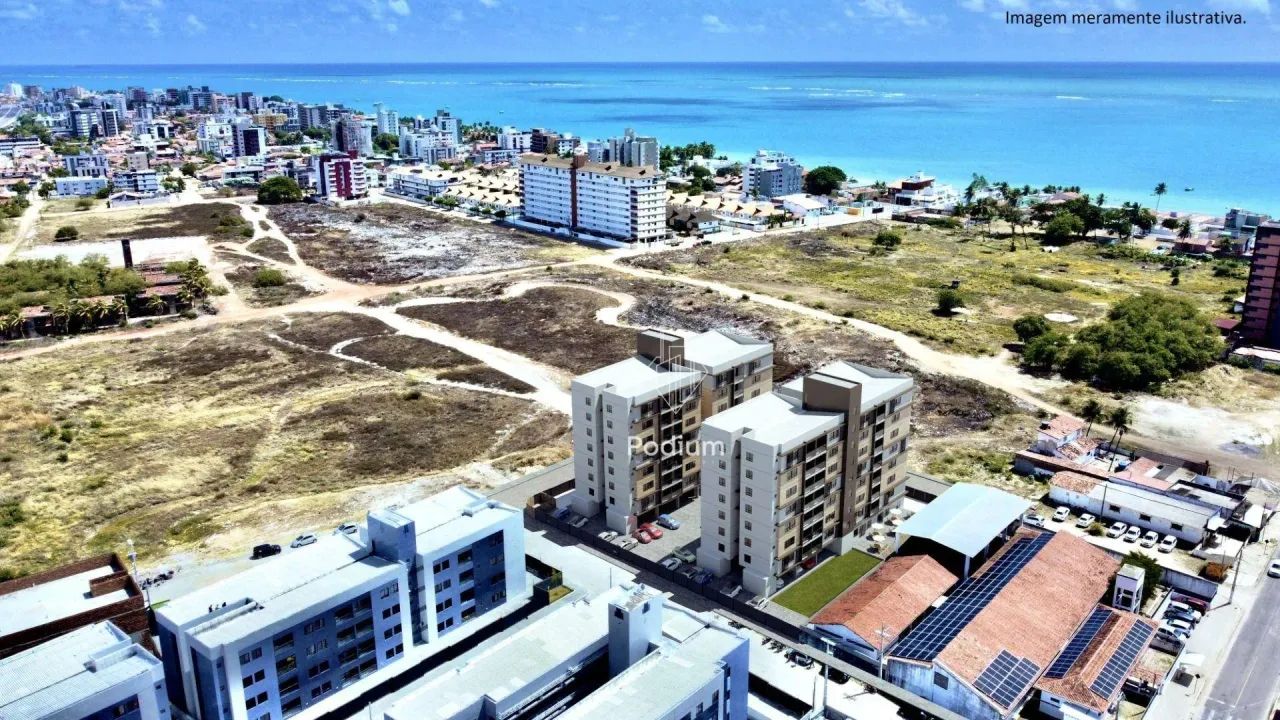 Apartamentos com varanda / sacada a 440m da praia de Poço / Cabedelo - AP1646 - Foto 3
