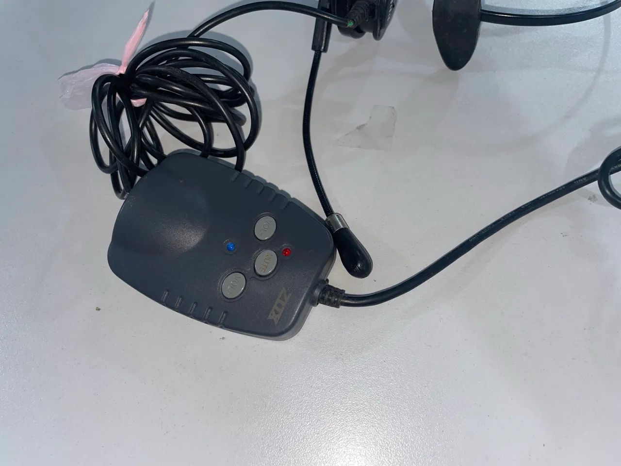 Headset Monoauricular Com Adaptador USB - Foto 2