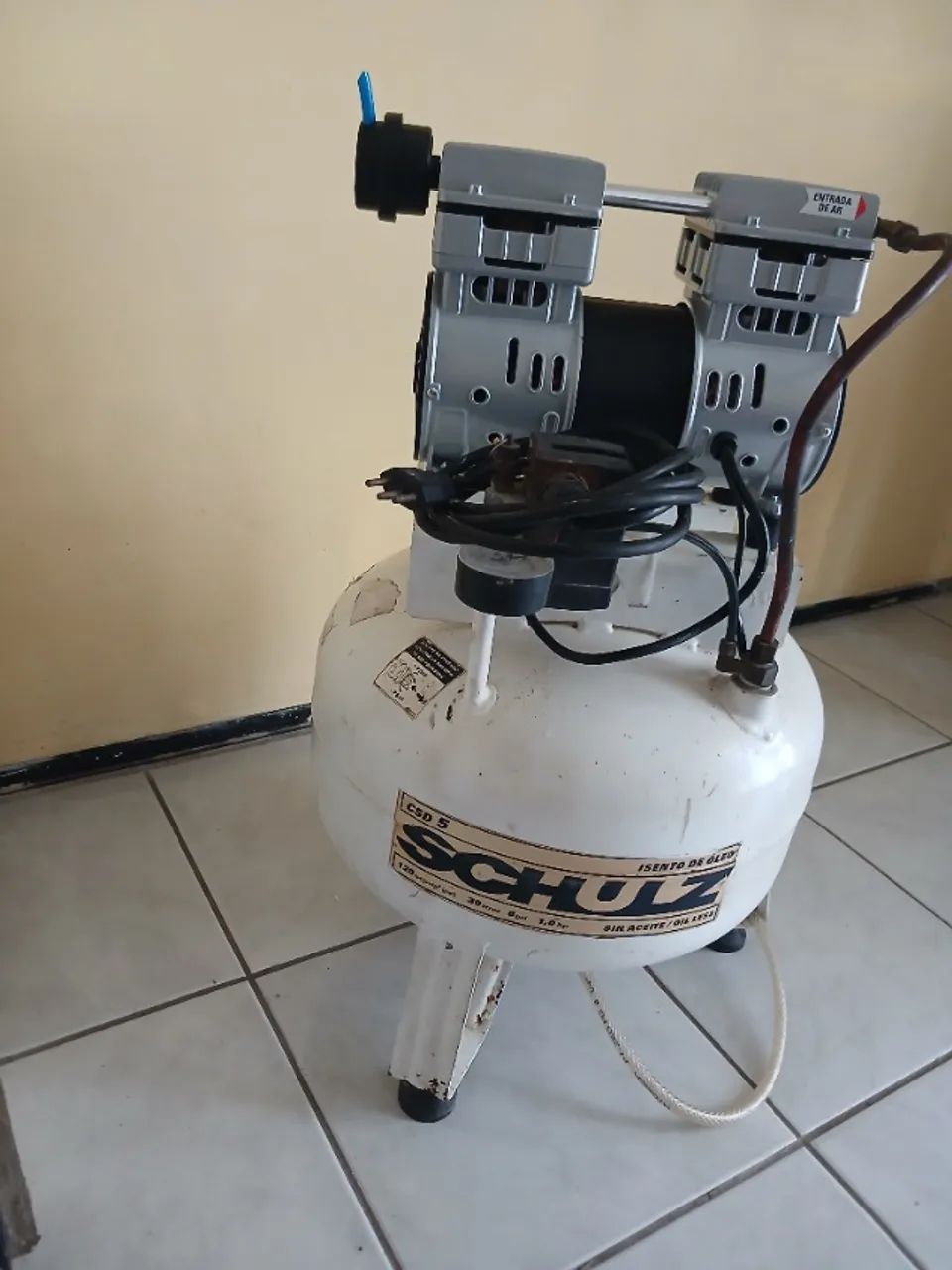 Compressor de ar odontológico 