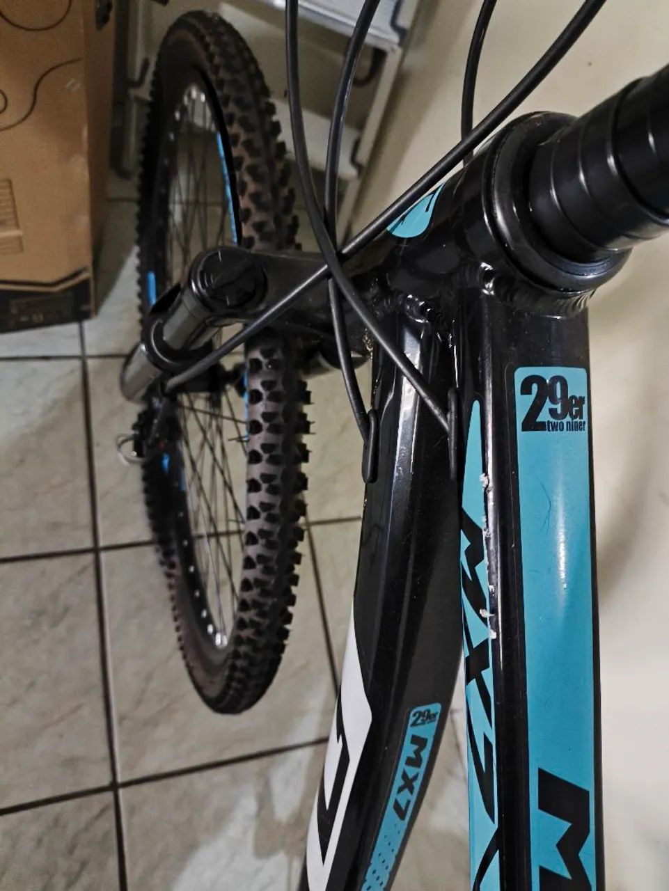 Bicicleta quadro alumínio: GTS MX7 com freios a disco  - Foto 3