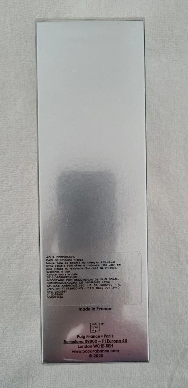 Refil Phantom Paco Rabanne edt 200ml  - Foto 2
