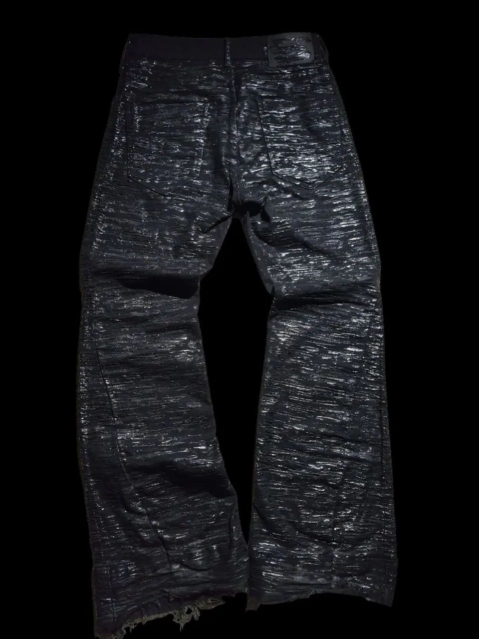 Calça flare drestruido - Foto 2