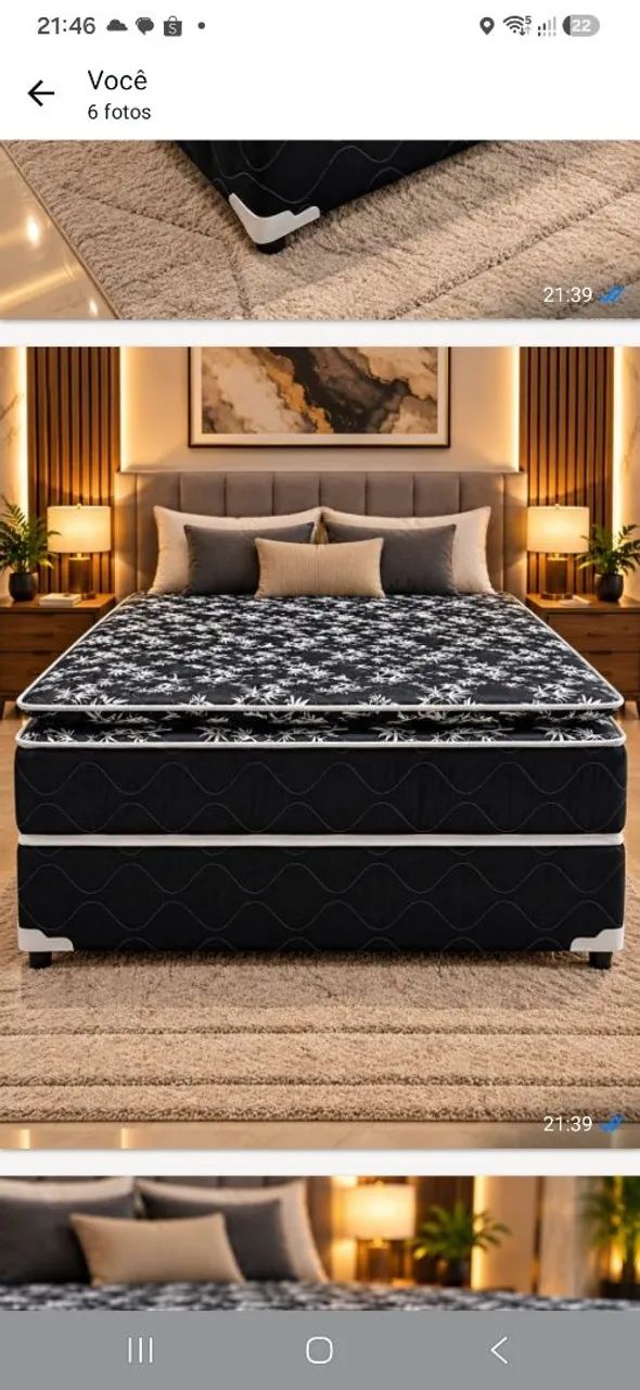 CAMA BOX CASAL 