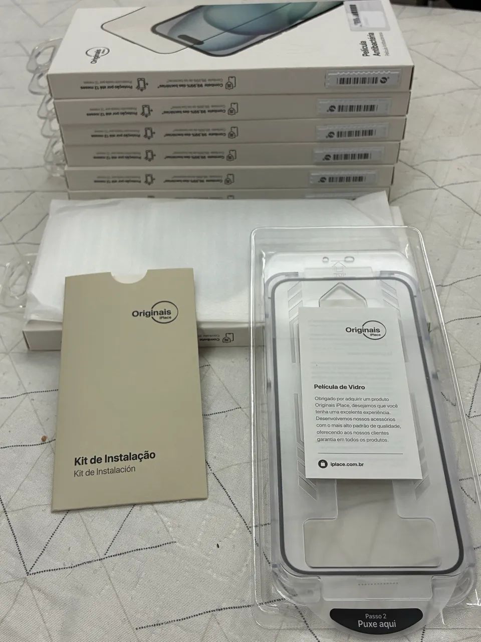 Película  Antibacteria e Anti- Impacto Iplace IPhone 16/plus/pro  - Foto 2
