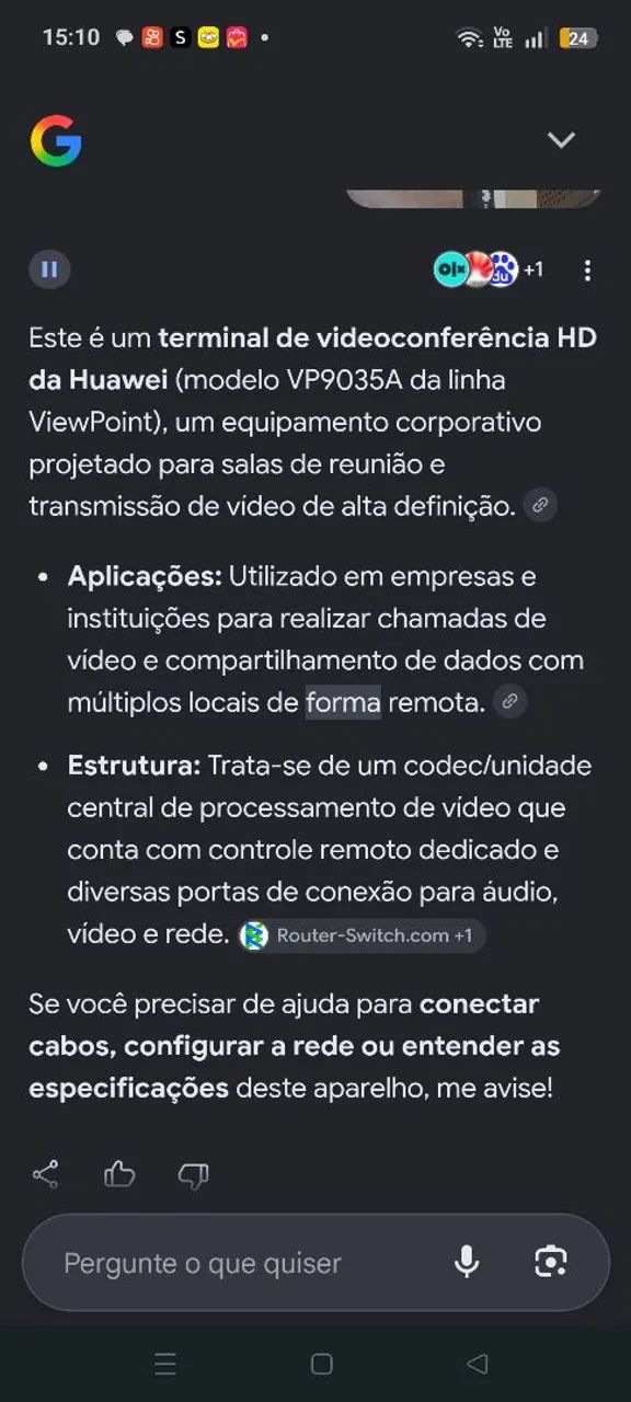Huawei Sintema de vídeo conferência copleto - Foto 2