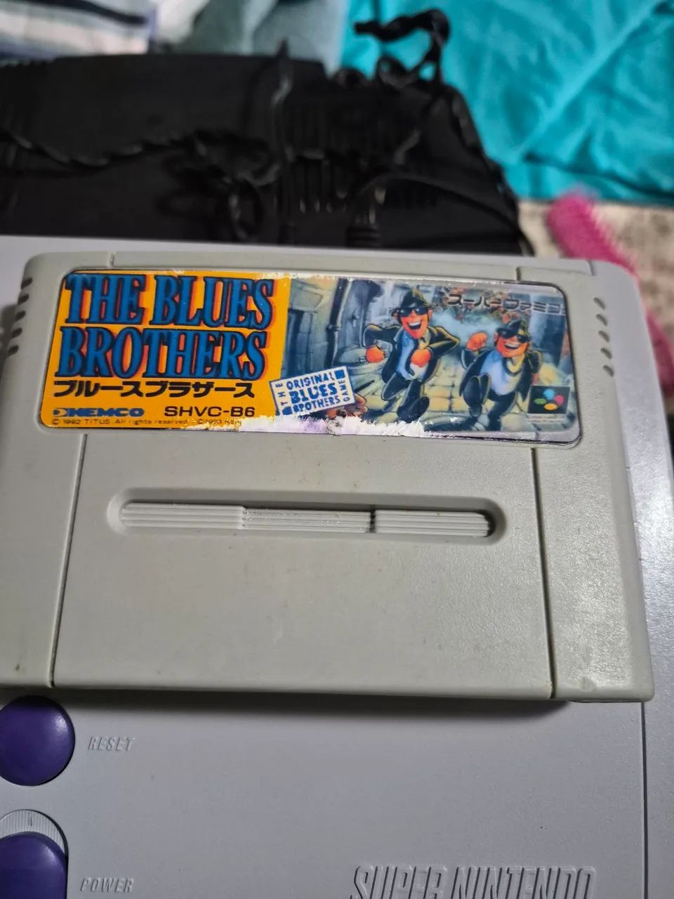 The Blues brothers irmãos cara de pau super nintendo snes paralelo