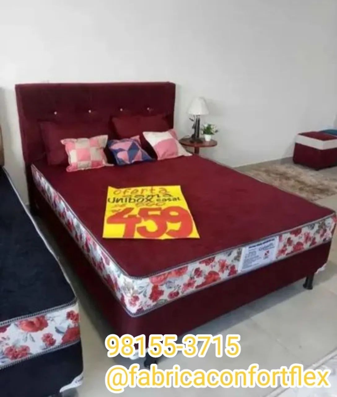 Cama de Espuma R$459. Faço entrega  - Foto 3