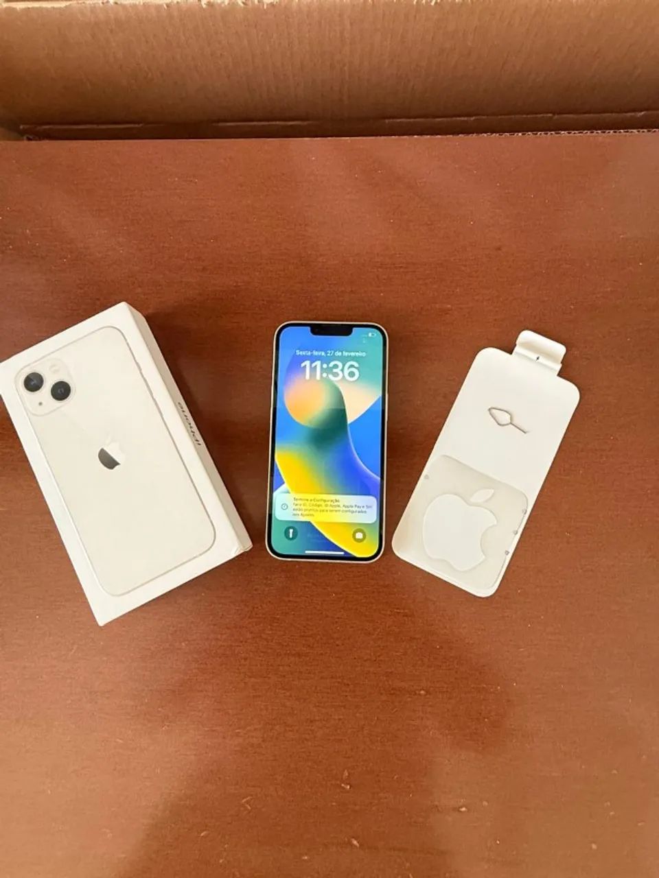 iPhone 13 128g branco - Foto 2