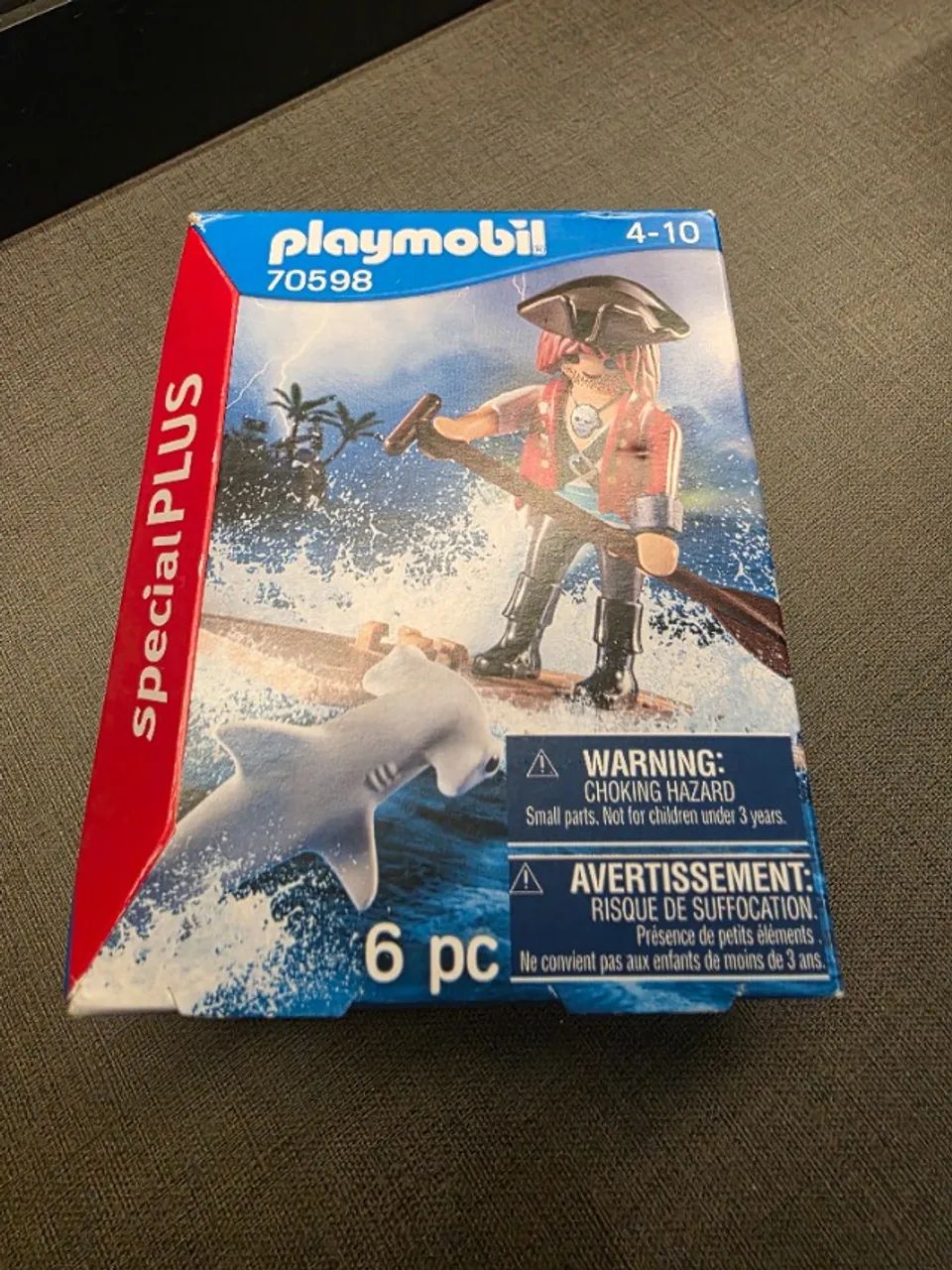 Playmobil 70598 Special Plus Pirata com Jangada