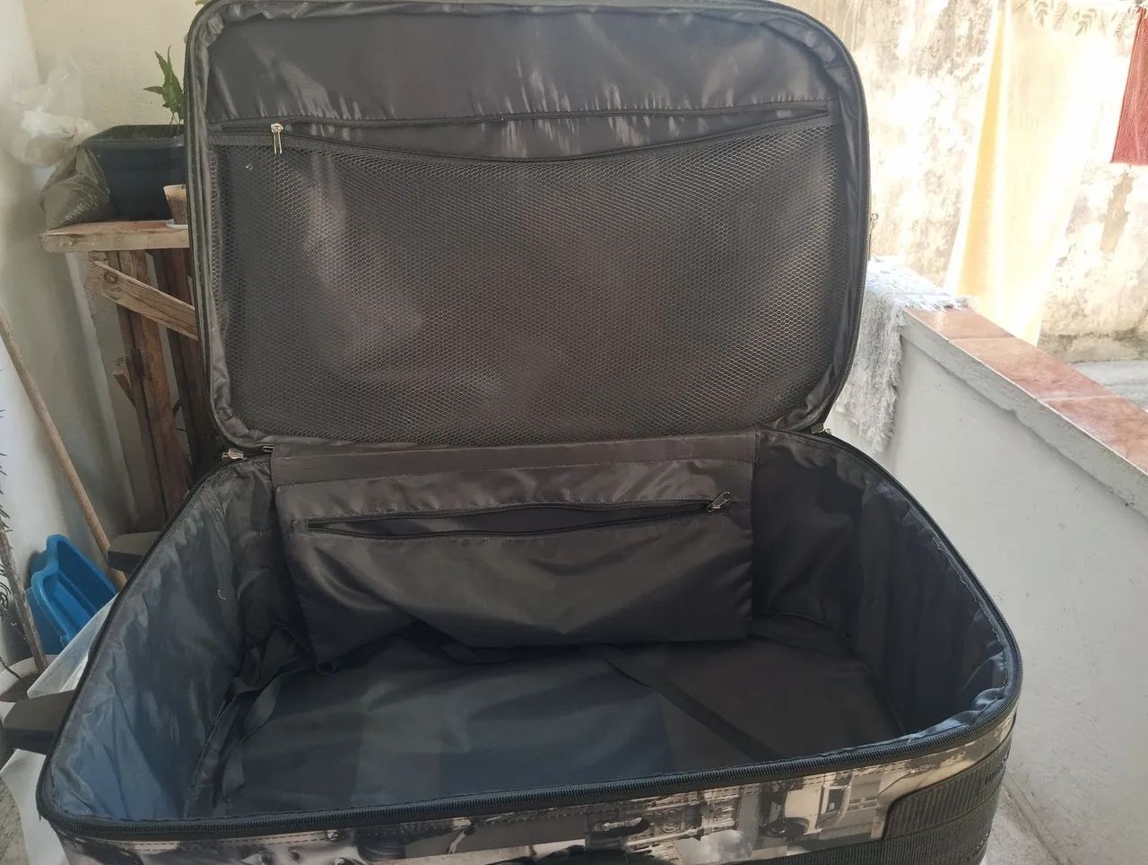  Vendo uma mala grande vintage  - Foto 4