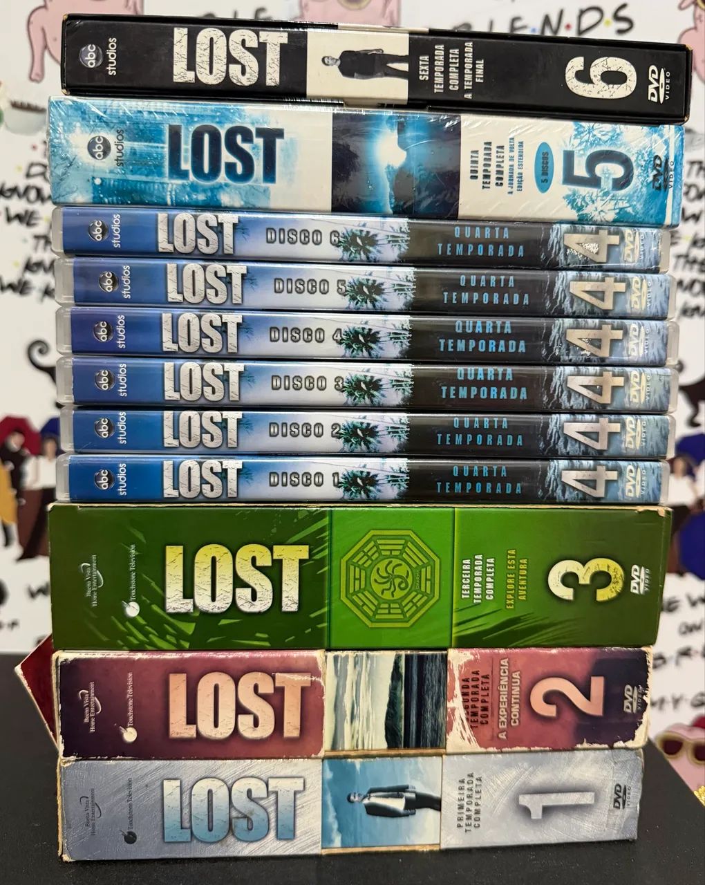 DVDS BOXES LOST A SERIE COMPLETA (1 A 6 TEMPORADAS)