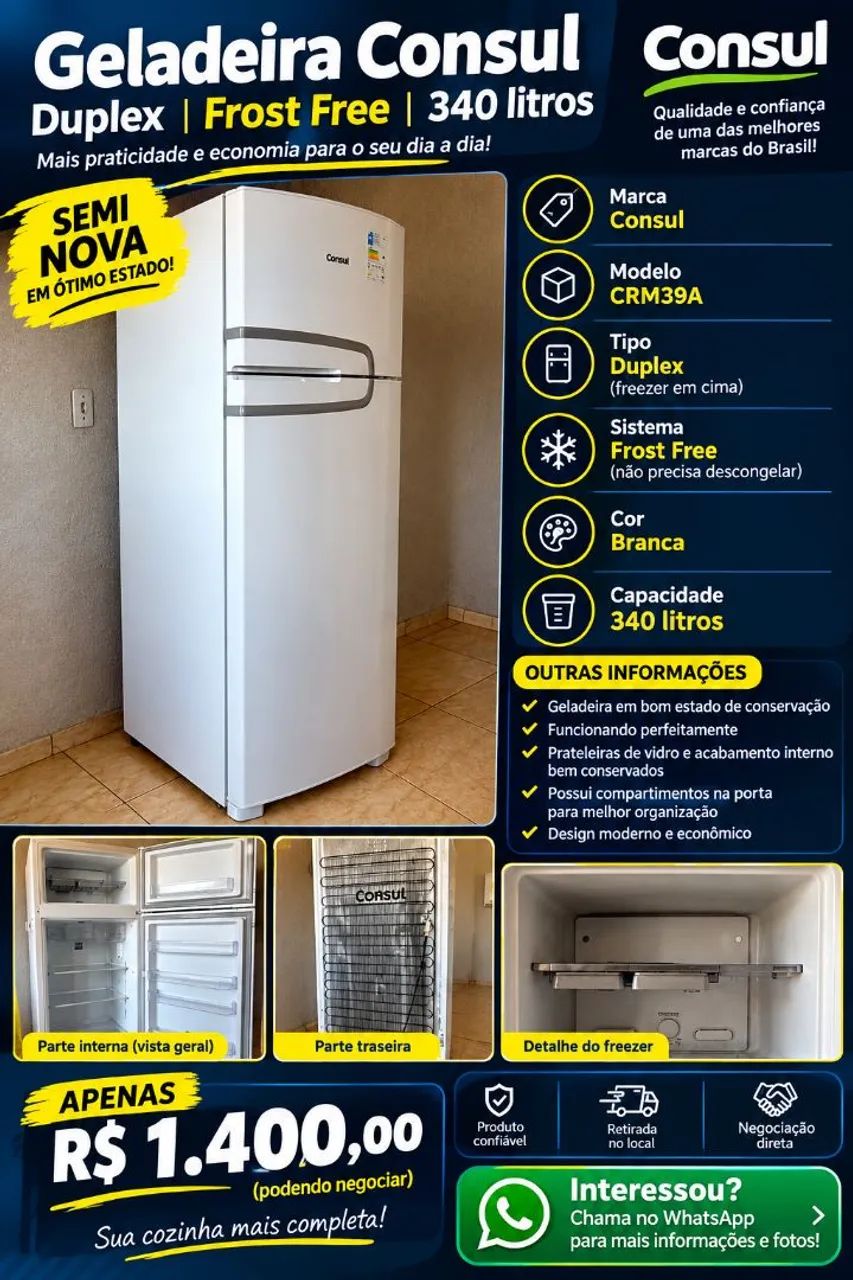 Geladeira consul