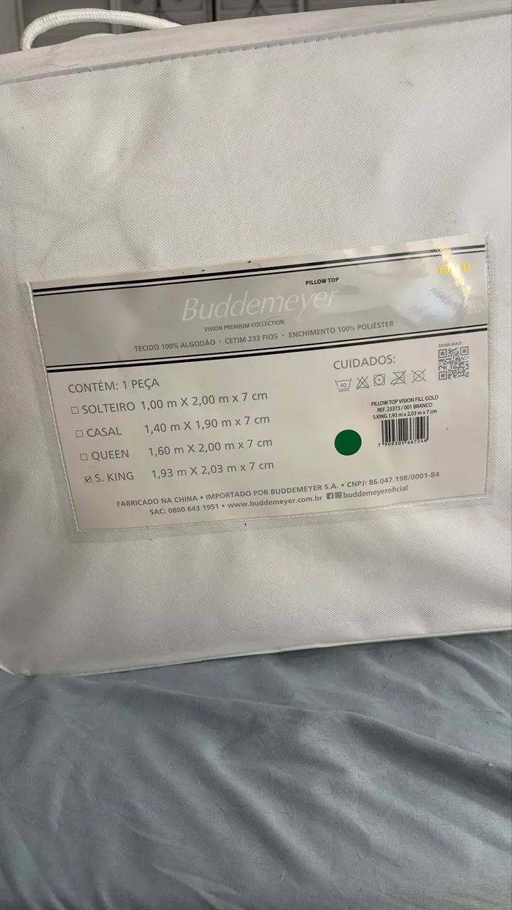Pillow Top Super King - Marca Buddemeyer - Foto 2