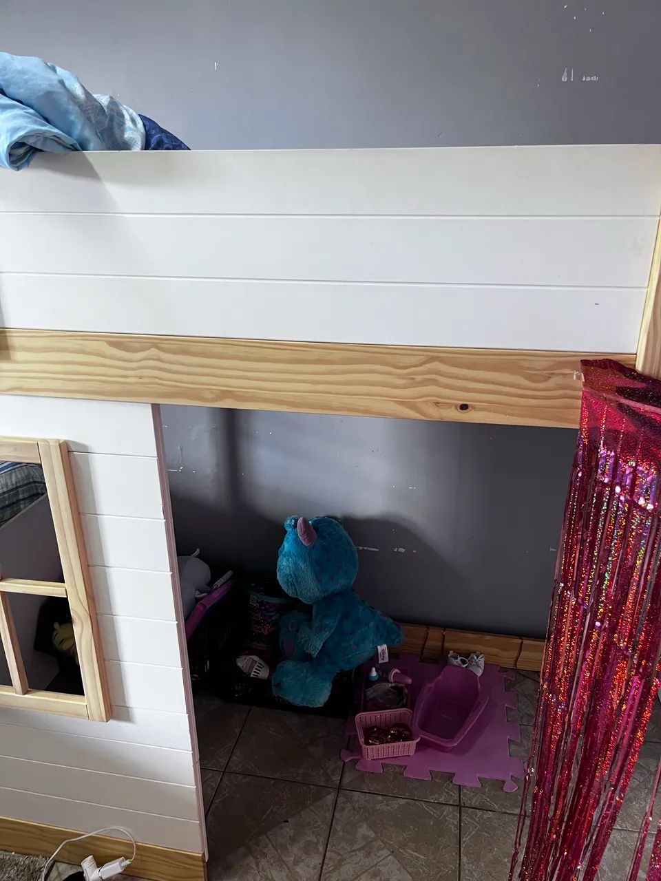Cama infantil com escorrega - Foto 4