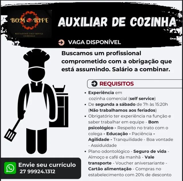 AUX. DE ALIMENTAÇÃO