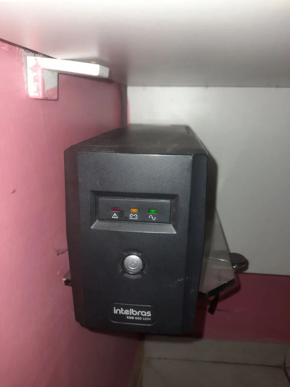 Nobreake intelbras 600va bateria nova 