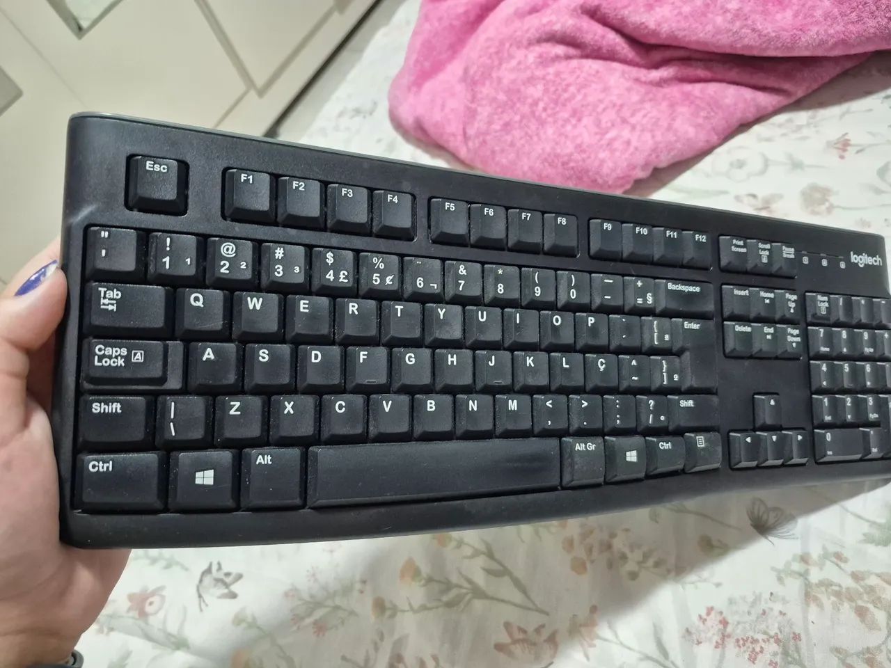 Teclado Logitech K120 membrana  - Foto 2