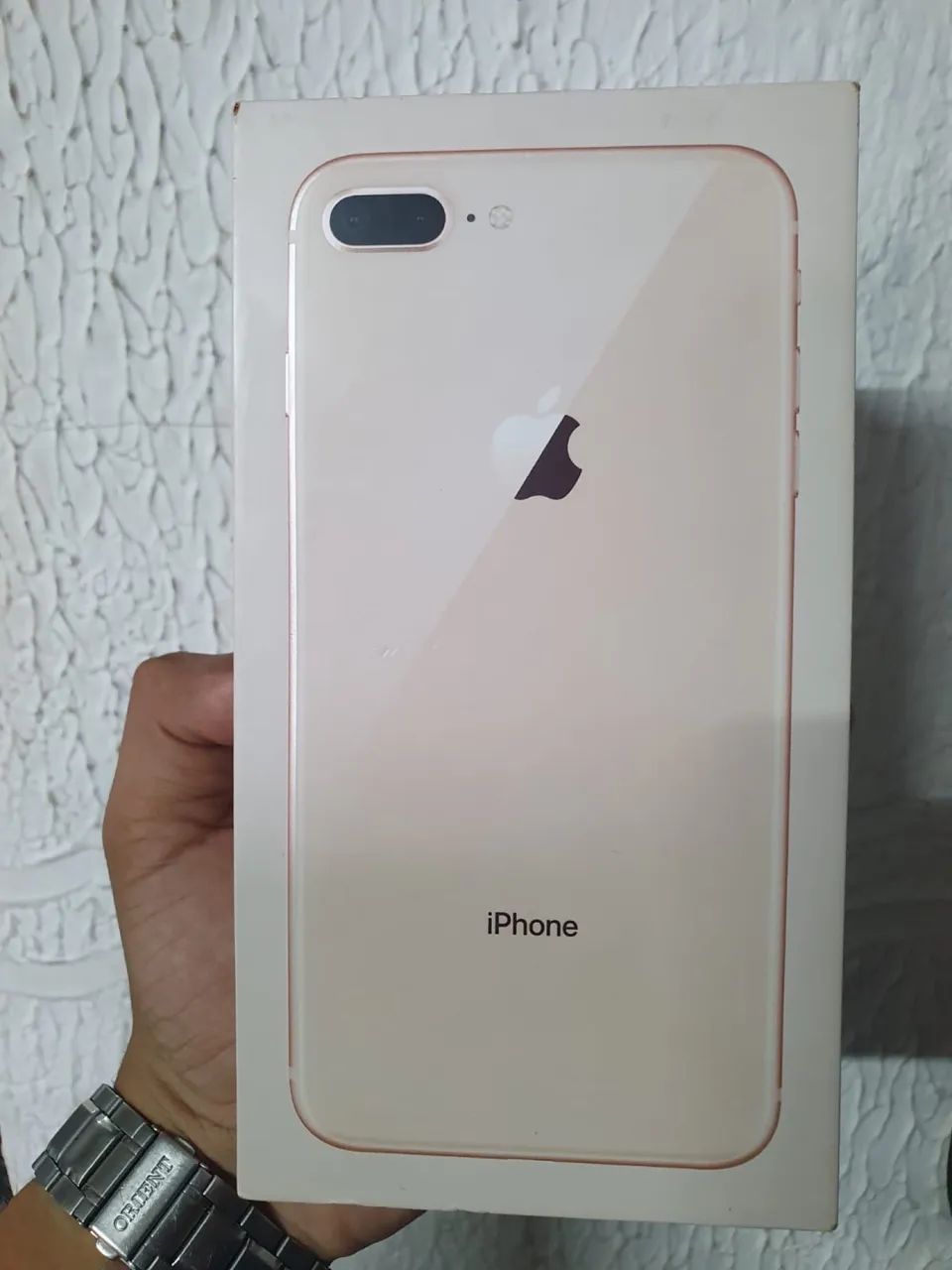 iPhone 8 Plus rose biometria off 