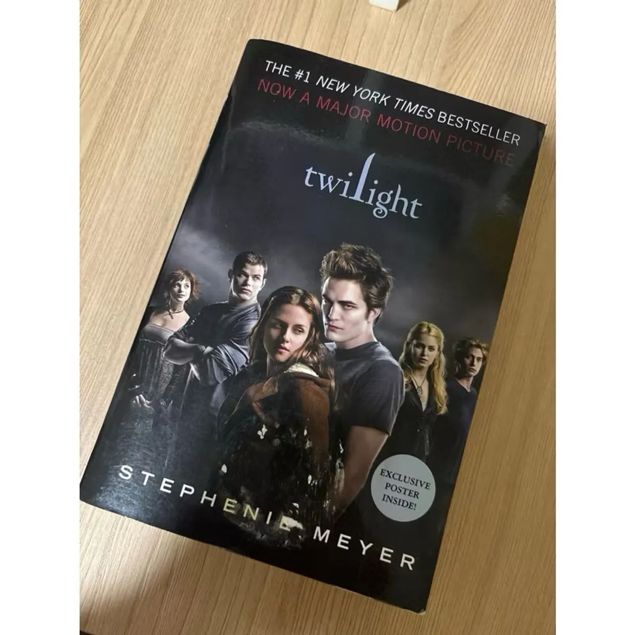 Twilight with poster 