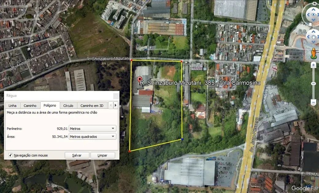 ÁREA INDUSTRIAL 50.000 m² COM GALPÃO  ZONA LESTE  SÃO PAULO/SP - Foto 2