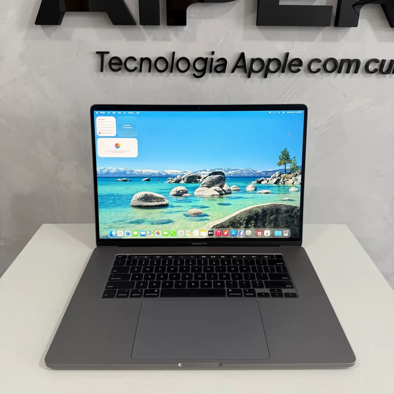 MACBOOK PRO I9, 32 GB RAM, 1 TB ARMAZENADO, TOUCH BAR, TOUCH ID