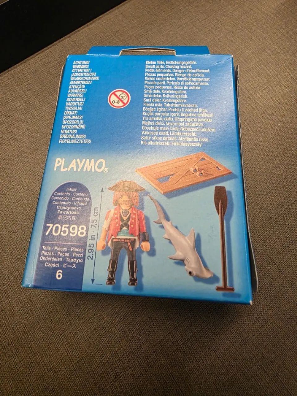Playmobil 70598 Special Plus Pirata com Jangada - Foto 2