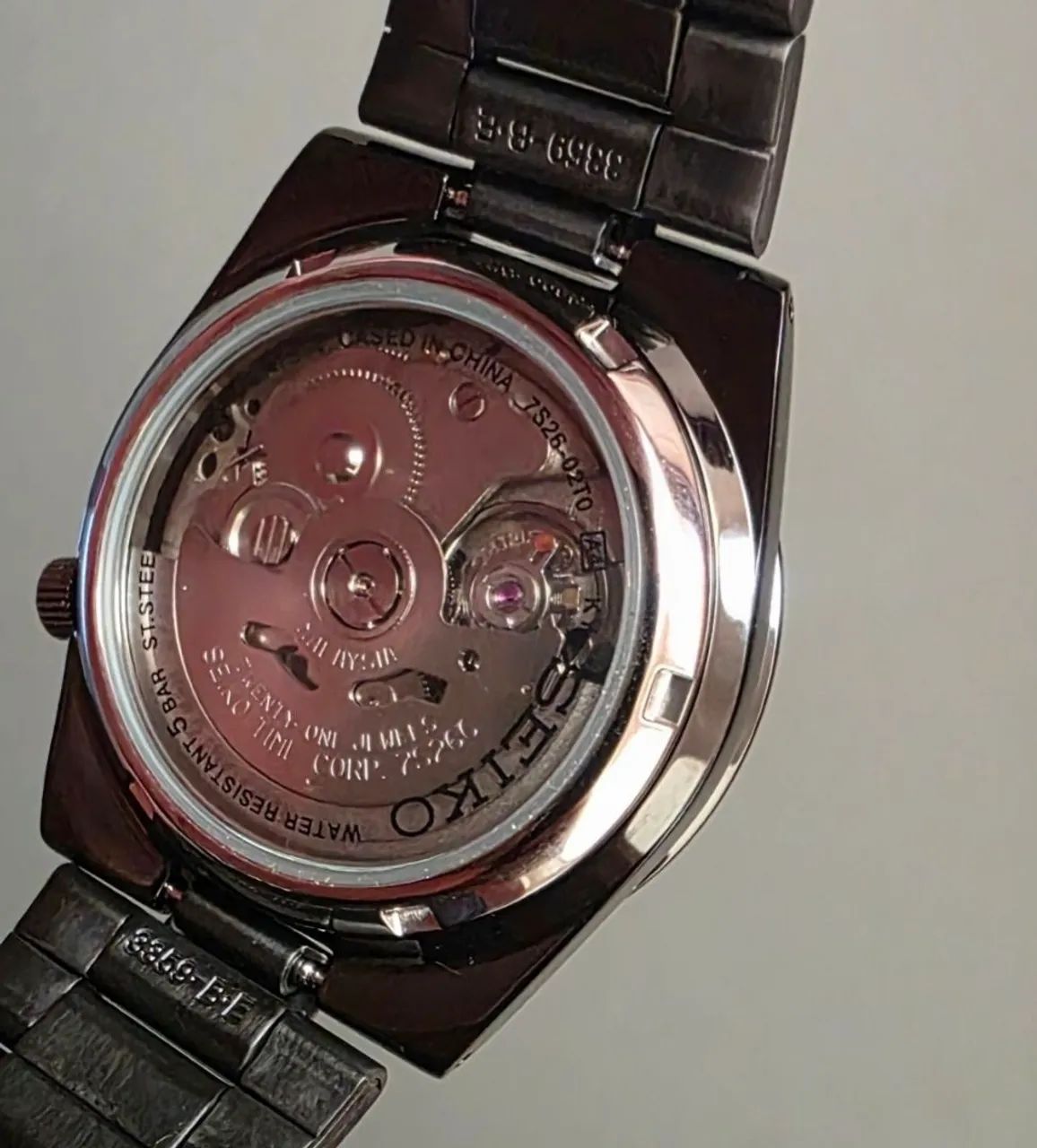RELÓGIO SEIKO 5 - SNKE03K - Foto 5